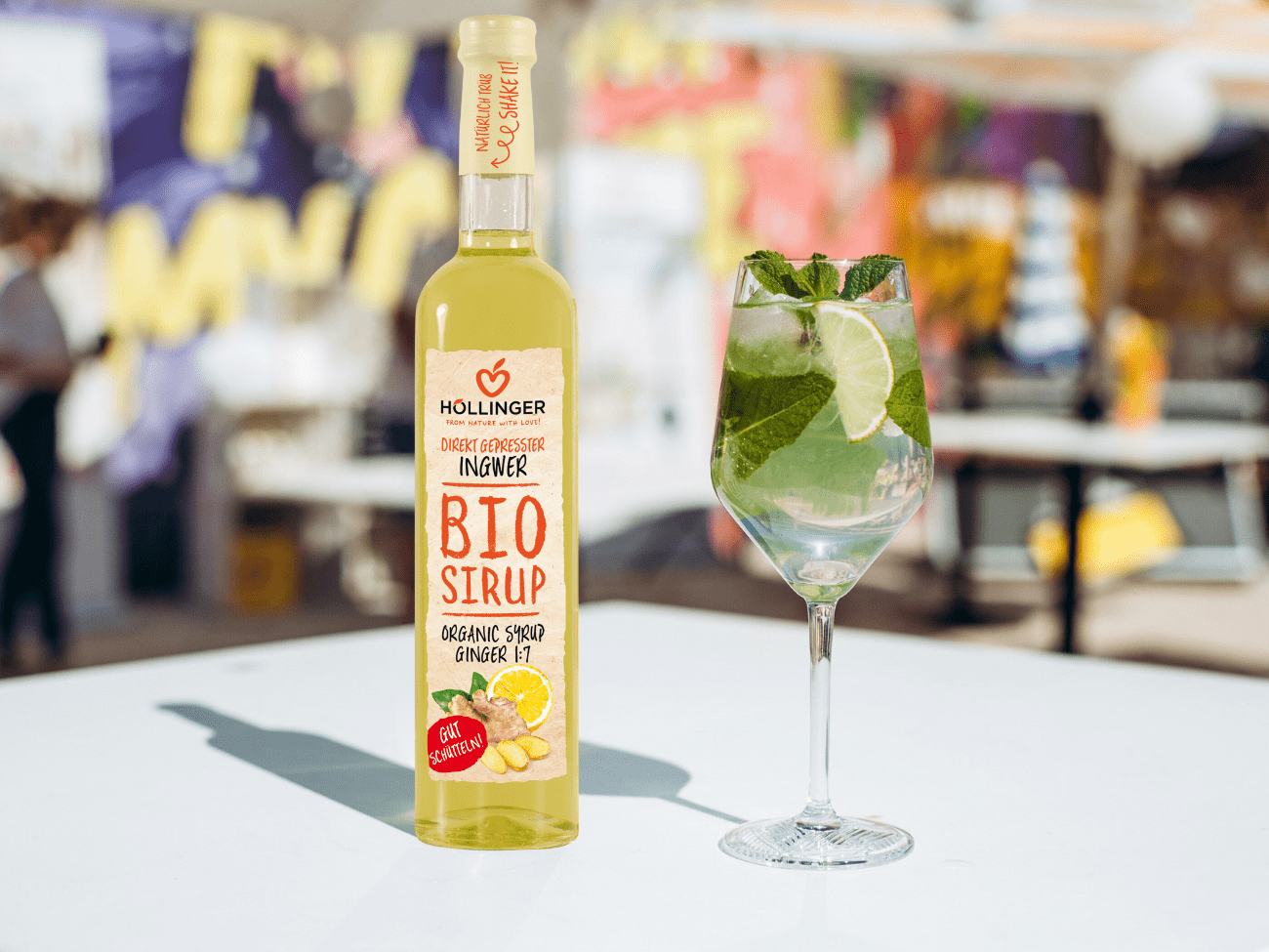 Ingwer Limetten Fizz
