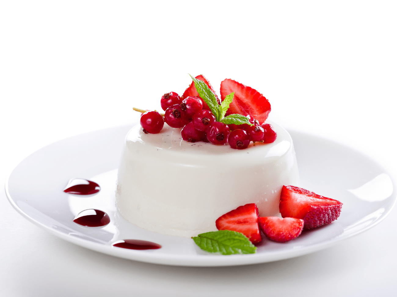 Holunderblüten Panna Cotta