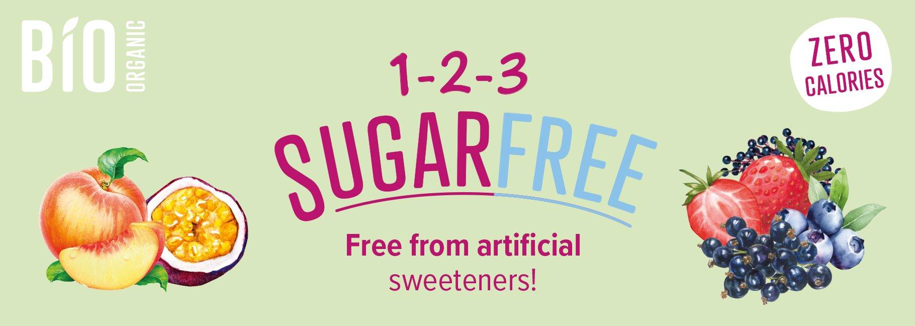 Höllinger sugar-free drinks – with organic peach, passion fruit, strawberry & blackcurrant, no artificial sweeteners. Buy now!