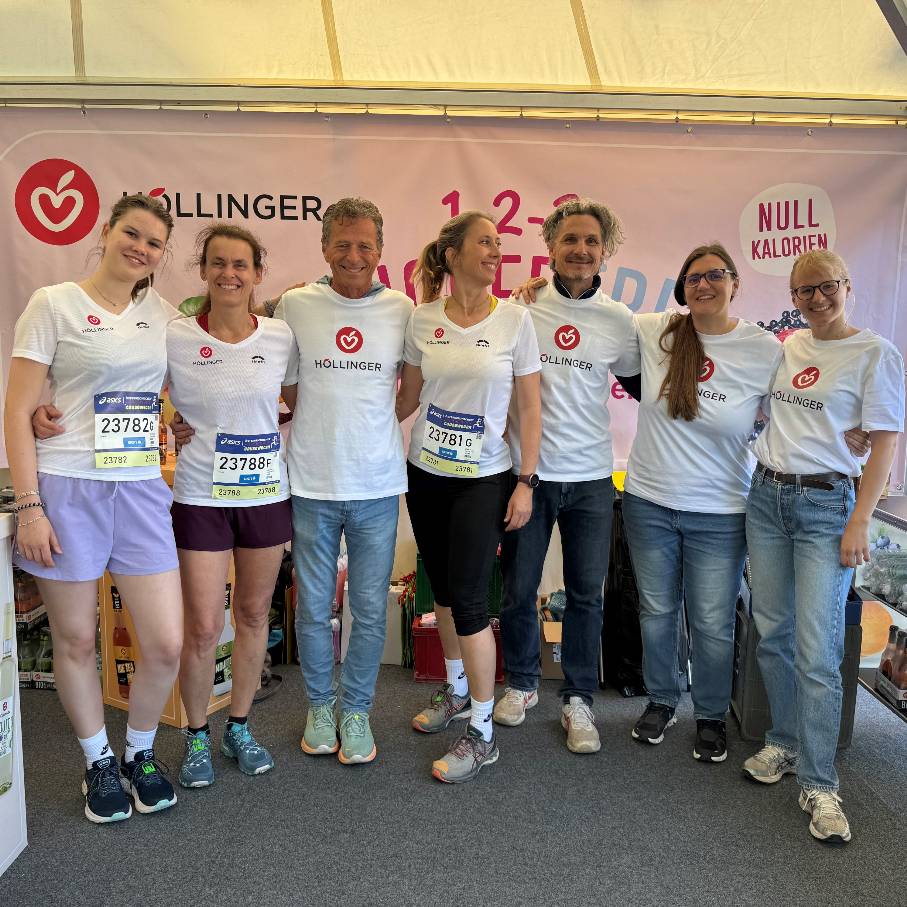 Team Höllinger beim österreichischen Frauenlauf in Wien