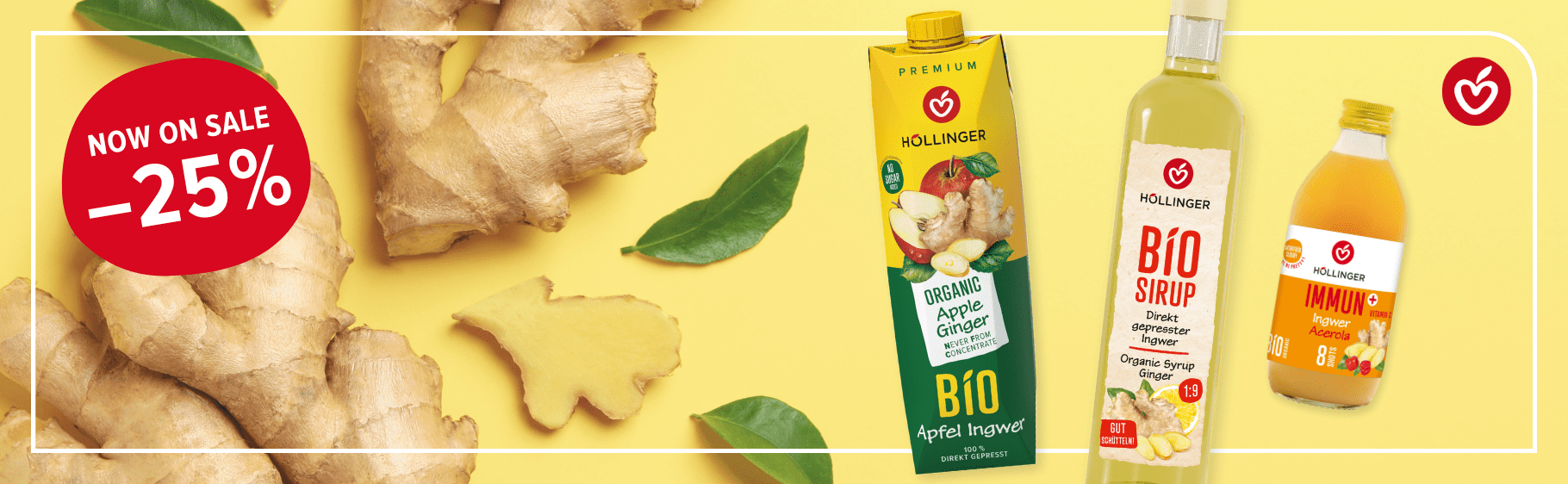 Ginger products now on sale