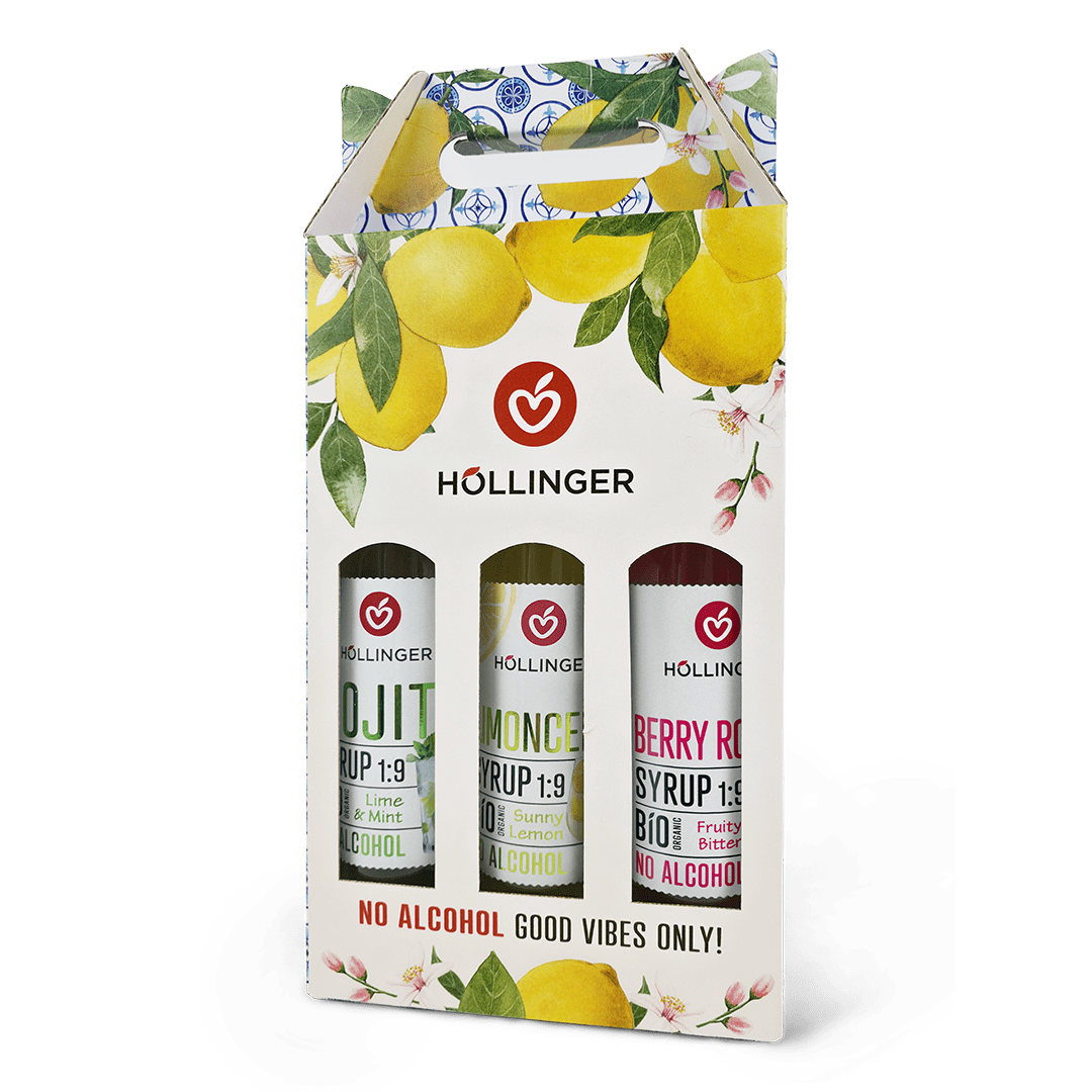 Höllingers Geschenksbox Cocktailsirup