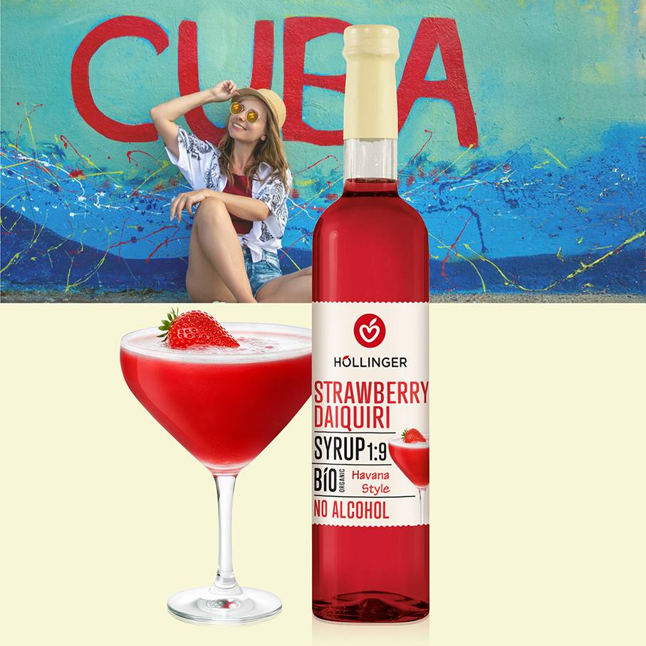 Bio Strawberry Daiquiri Cocktailsirup