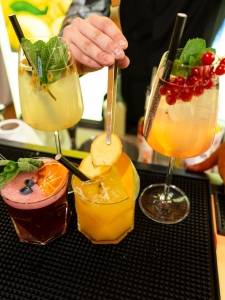 Haneder begeisterte mit Drink-Kreationen ohne Alkohol (c) Paul Ambrusch