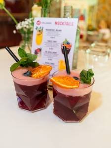 Haneder begeisterte mit Drink-Kreationen ohne Alkohol (c) Paul Ambrusch