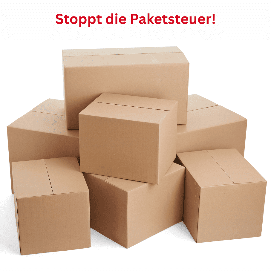 Paketsteuer muss Lebensmittel ausnehmen und darf nicht Endkonsumentinnen treffen